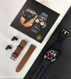 2 In 1 HI-FI Wireless Earphones Men Smart Watch